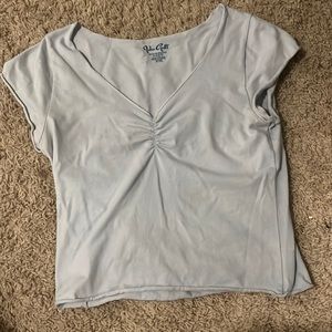 Light blue brandy melville top